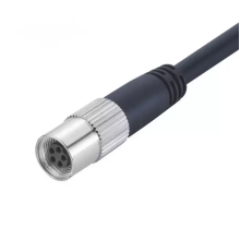 Waterproof Screw Molded Cable Shielded M9 connectors cables